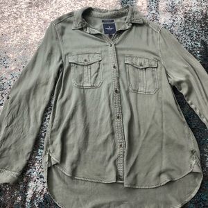 American eagle flannel shirt